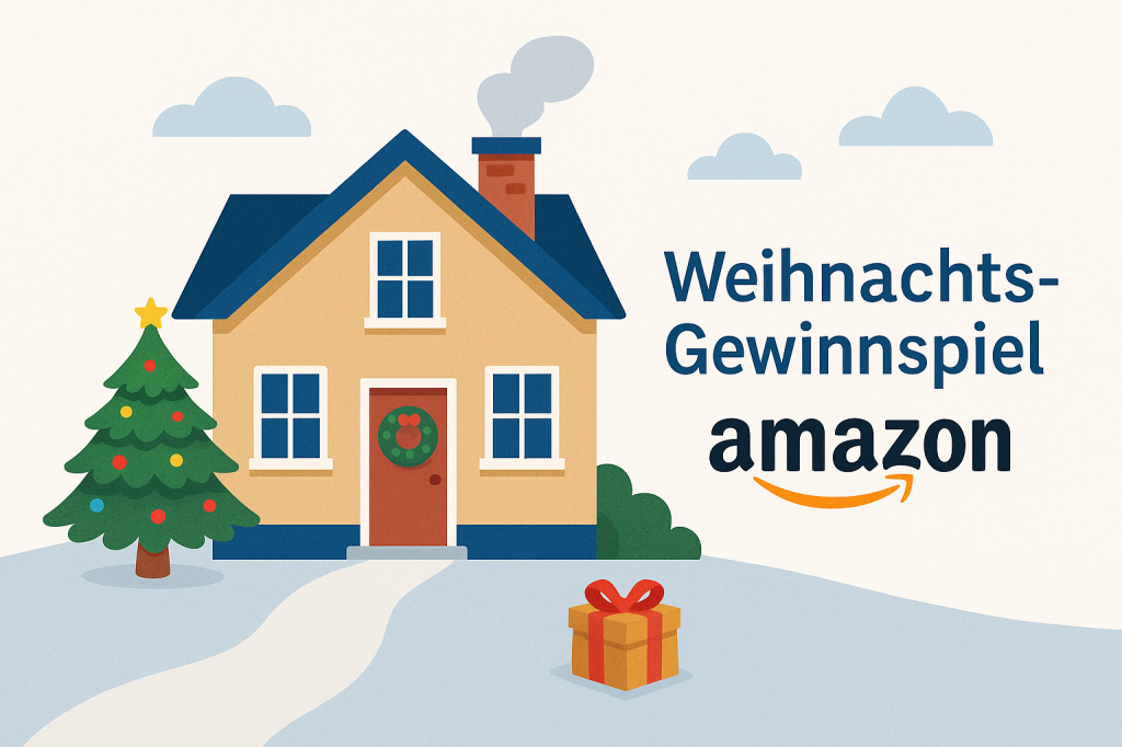 Immobilien, VR Immobilien GmbH, Gewinnspiel, Weihnachten, Amazon Gutschein, Adventszeit, Verlosung, Volksbank Raiffeisenbank.
