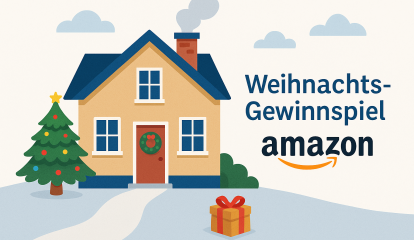 Immobilien, VR Immobilien GmbH, Gewinnspiel, Weihnachten, Amazon Gutschein, Adventszeit, Verlosung, Volksbank Raiffeisenbank