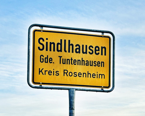 OrtsschildSindlhausenausgeschnitten
