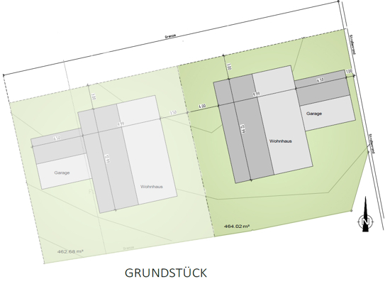Plan Bebauung