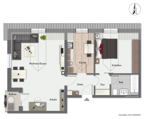 Grundrissplan