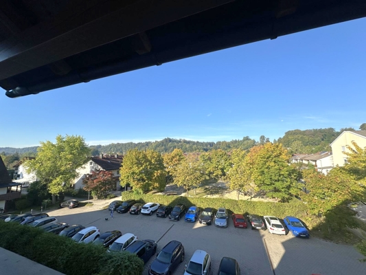 Aussicht vom Balkon